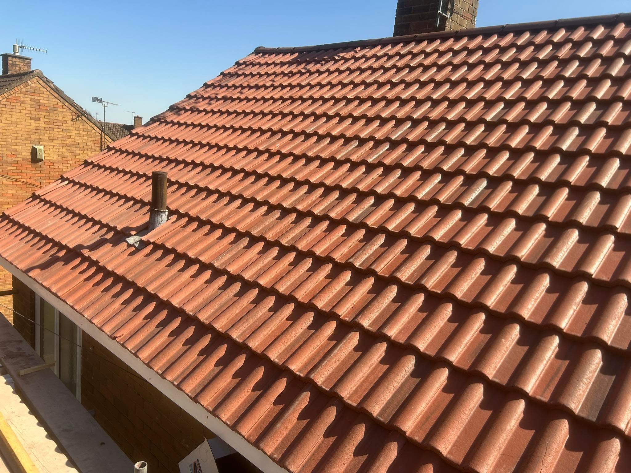Completed roofing project by Total Roofing and Repairs Limited