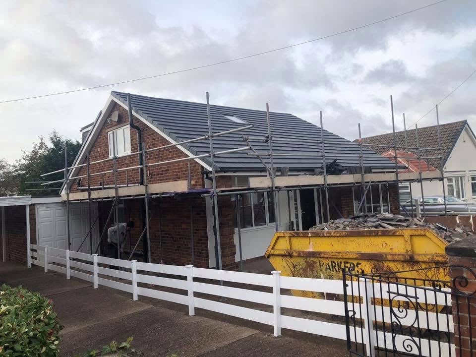 Residential roofing project completed by Total Roofing & Repairs Limited