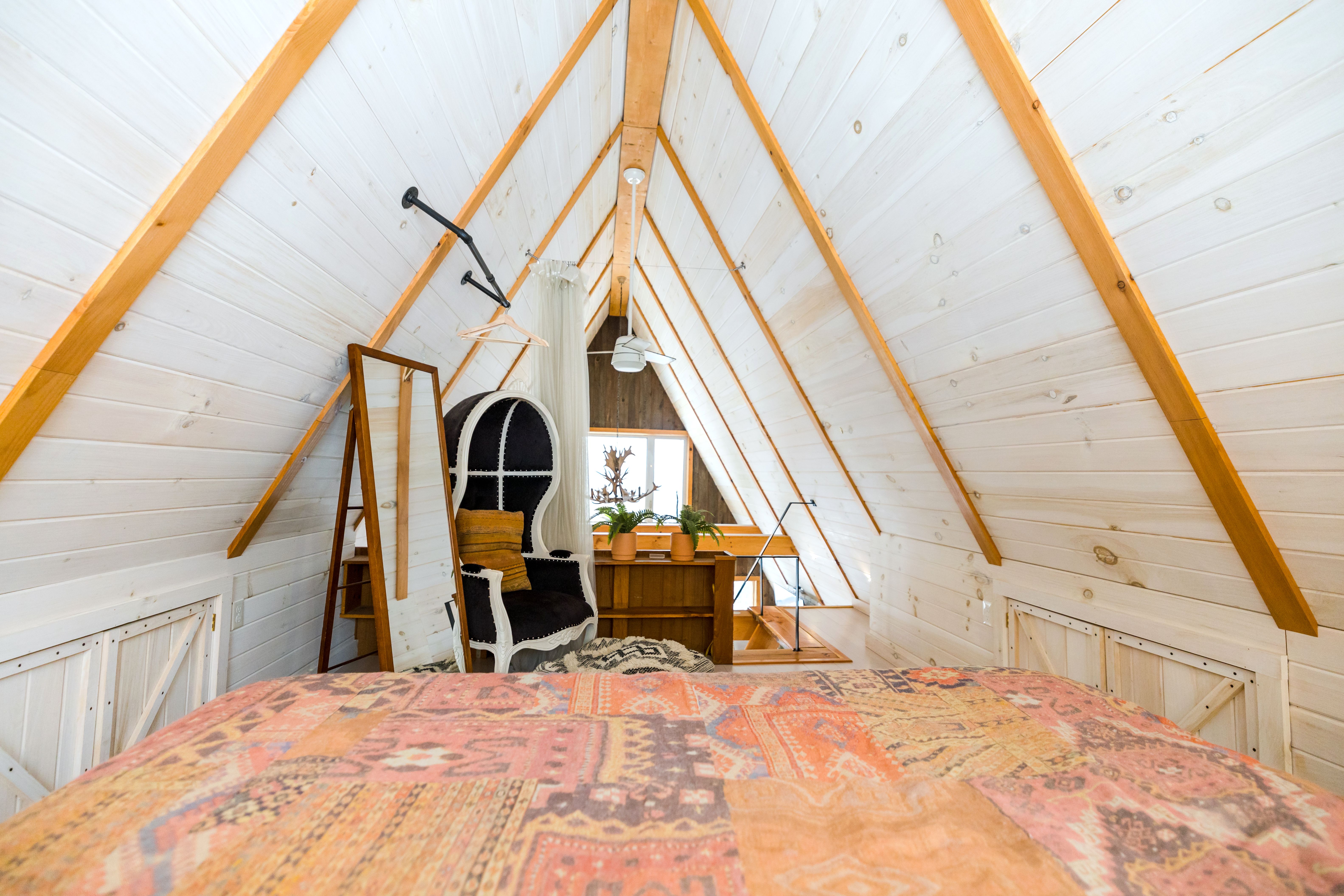 Completed converted loft space